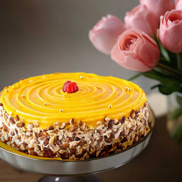 LEMON TART ALMOND CAKE